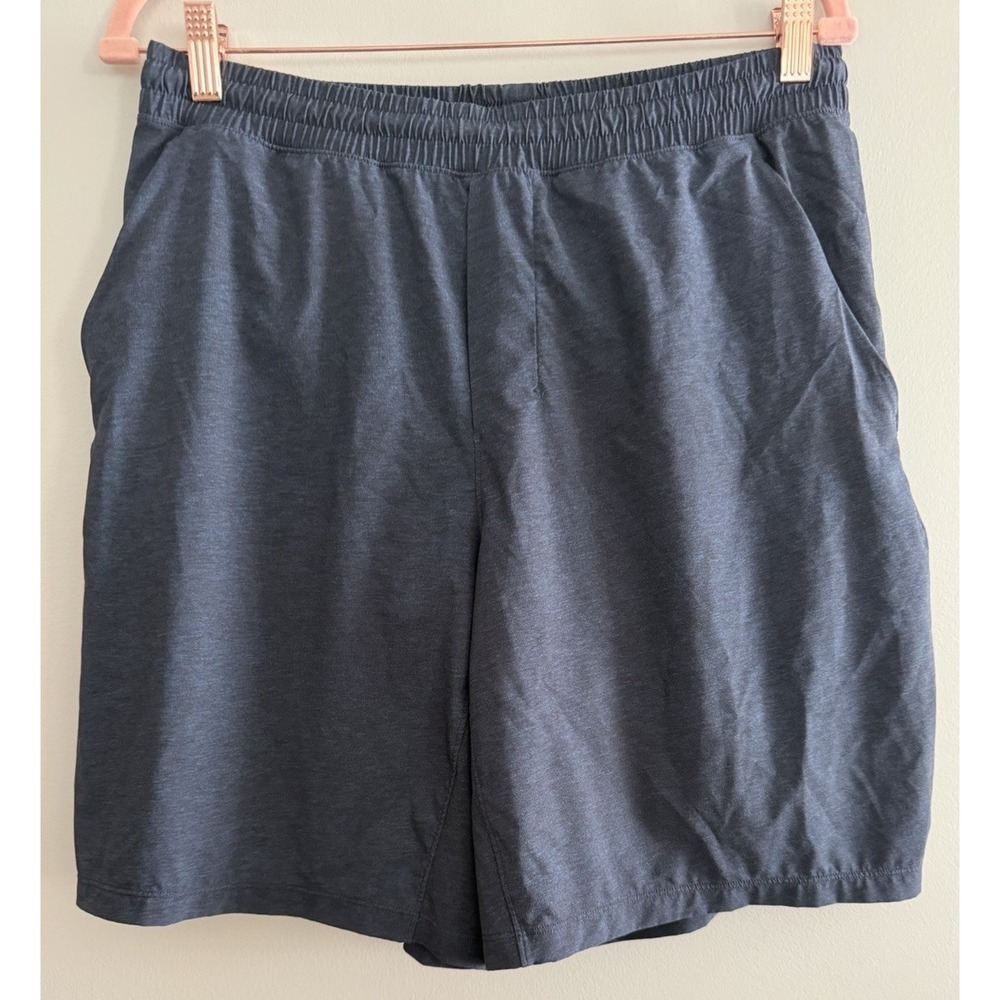 Lululemon Pace Breaker Out Of Mind Liner 9" Heathered Iron Blue True Navy Mens L